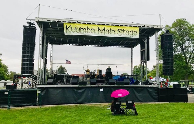 Black Arts Festival Denver 2018 Apex mobile stage